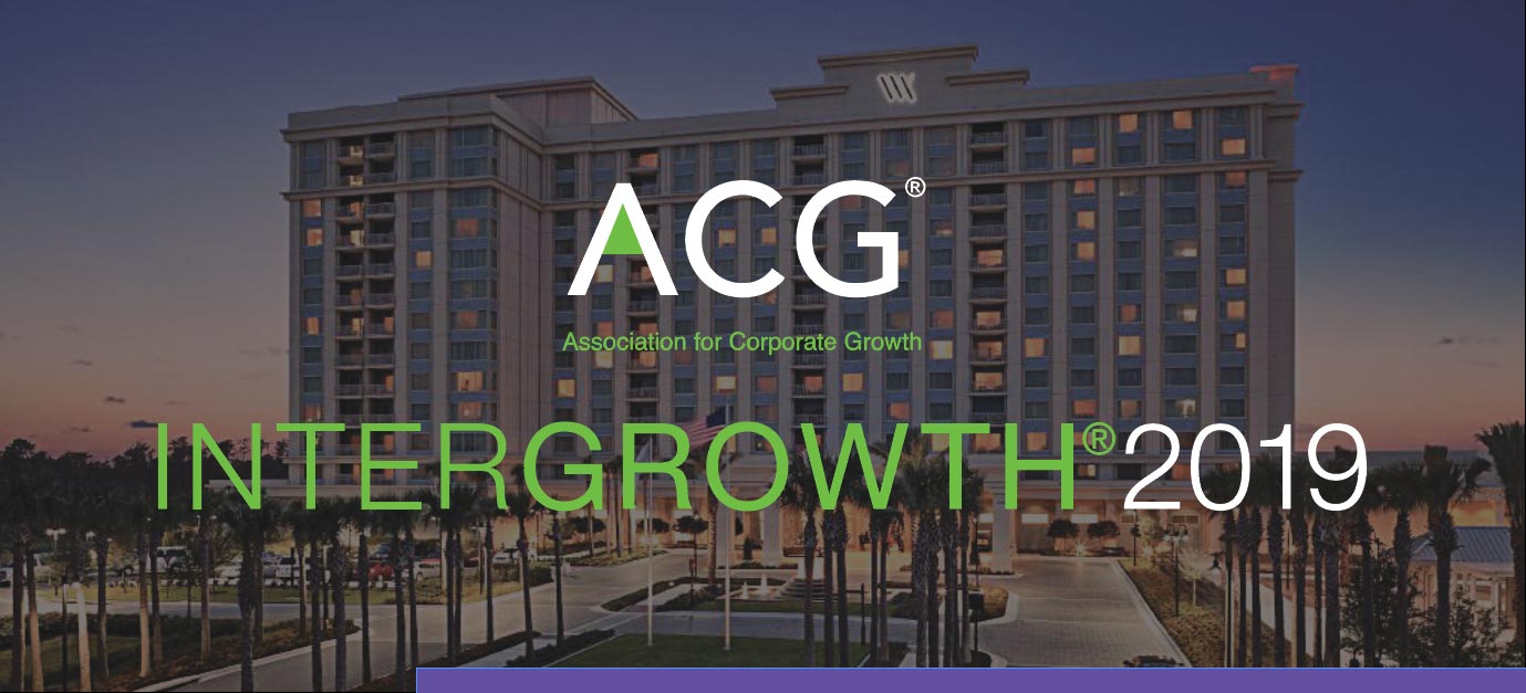 ACG Intergrowth Conference Benchmark orlando may