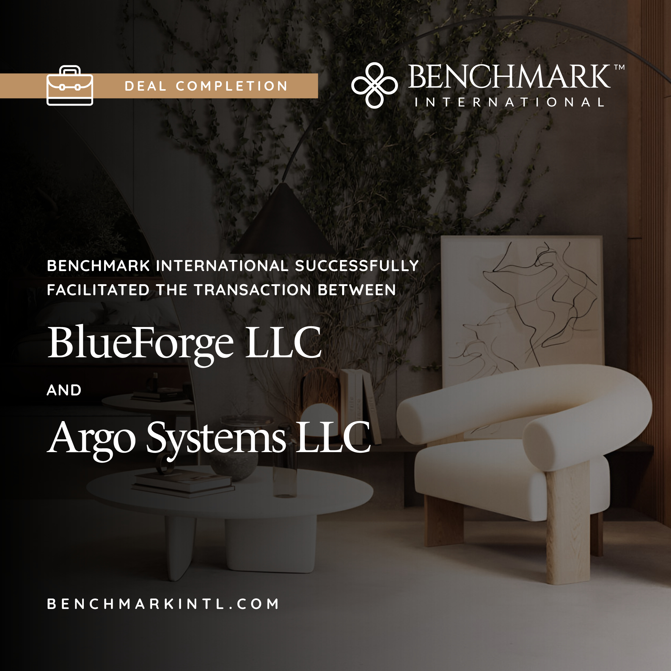 Benchmark_International_Deal_Completions_Q2_2026_BlueForge LLC