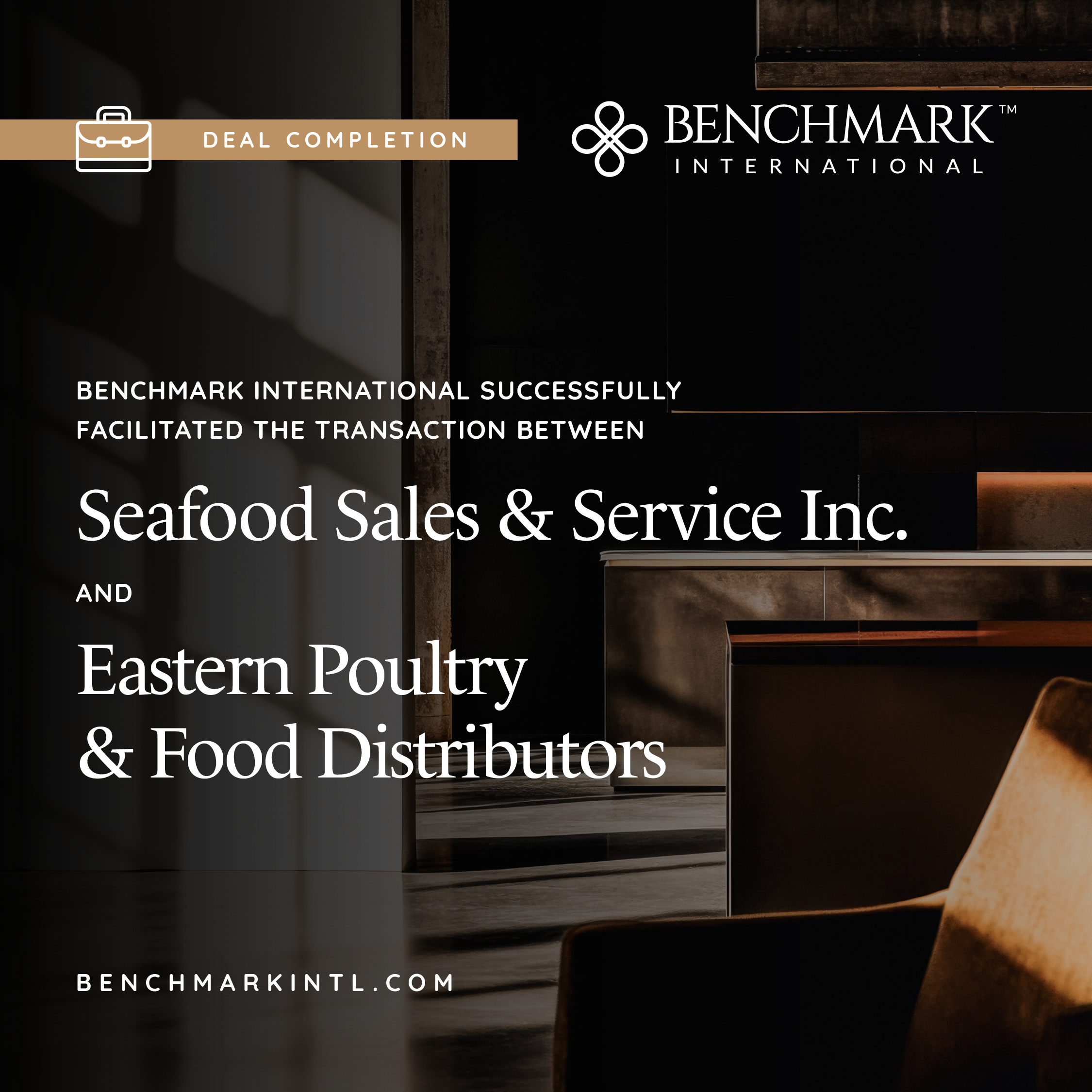 Benchmark_International_Deal_Completions_Q2_2026_Seafood Sales & Service Inc.-1