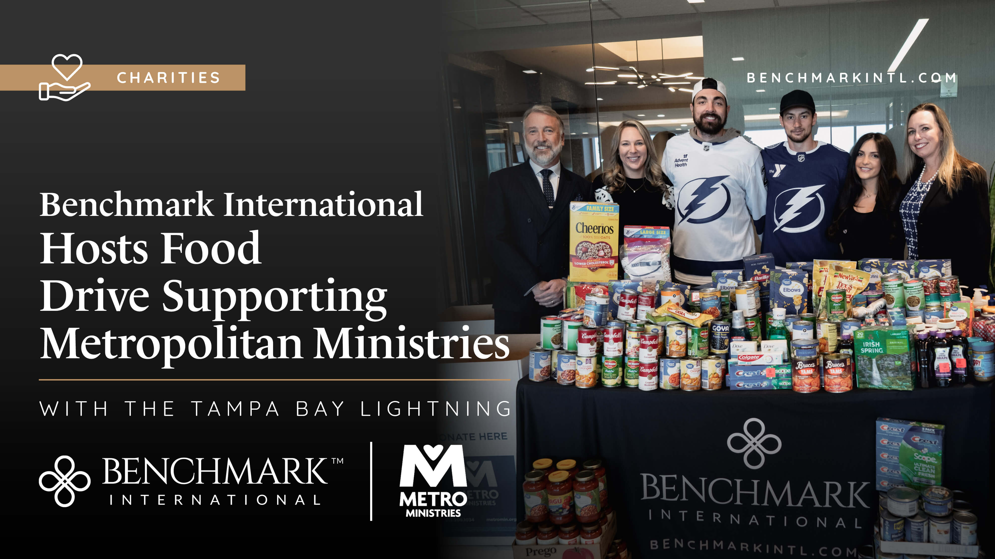 Benchmark International Hosts Food Drive Supporting Metropolitan ...